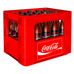 Zeige Details für Coca Cola Zero Glas    20x0,5l Bild von Coca Cola Zero Glas    20x0,5l