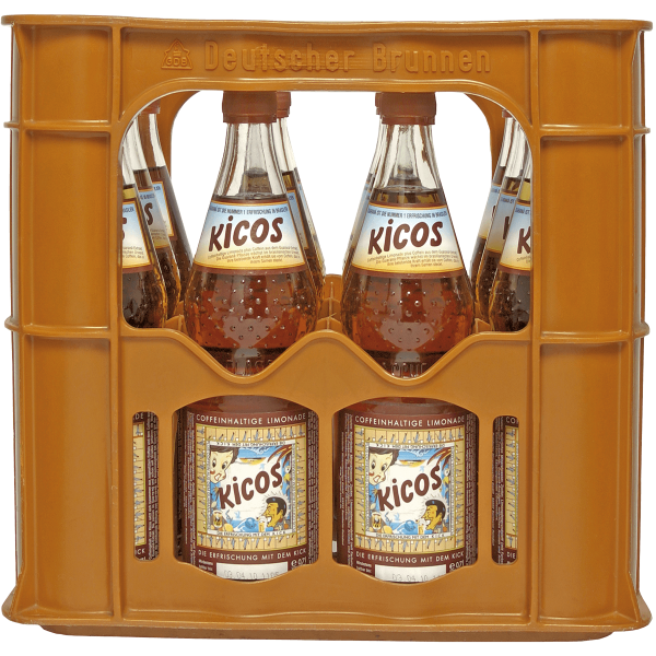 Bild von Kicos coffeinhaltige Limonade plus Coffein aus Guarana Extrakt  12 x 0,7L