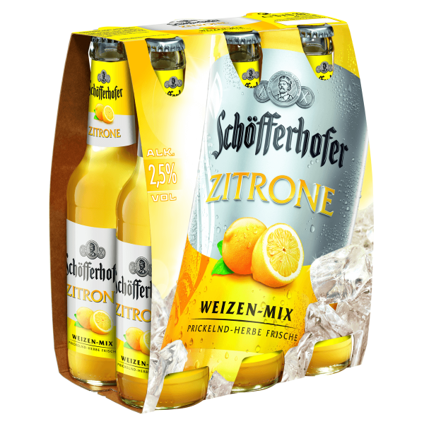 Bild von Schöfferhofer Zitrone  6 x 0,33L