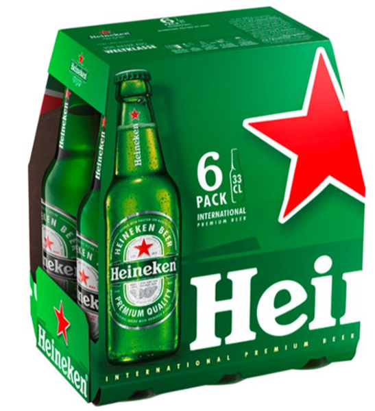 Bild von Heineken 6x0,33l